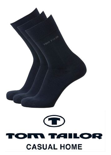 Tom Tailor - Business Socken - 3er Pack - dunkelblau