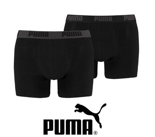 Puma - Boxershorts - 2er Pack - schwarz