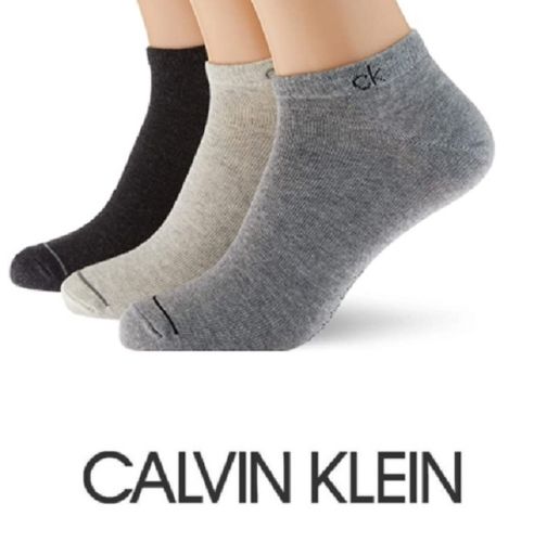 Calvin Klein - Sneaker - 3er Pack - grau