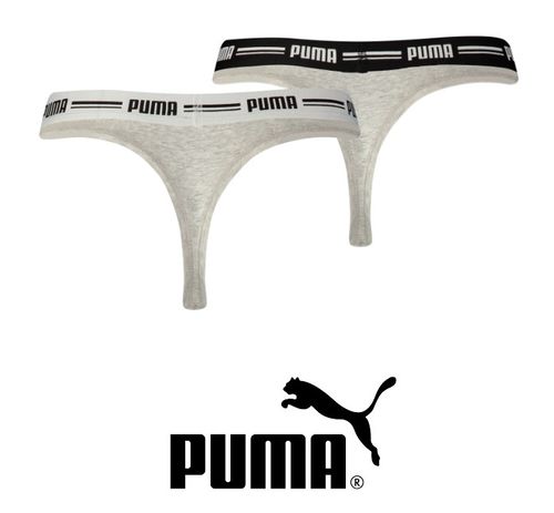 Puma - String - 2er Pack - grau
