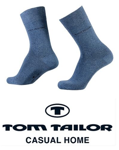 Tom Tailor - Business Socken - 6er Pack - jeansblau