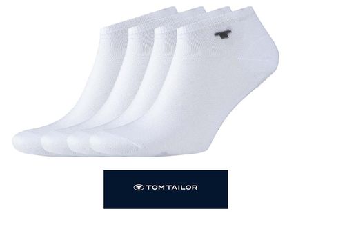 Tom Tailor - Sneaker - 4er Pack - weiß