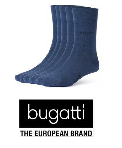 Bugatti - Business Socken - 6er Pack - jeansblau