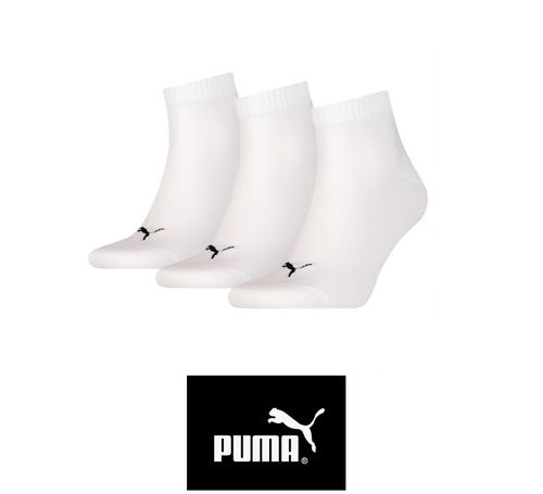 Puma - Quarter - 6er Pack - weiß