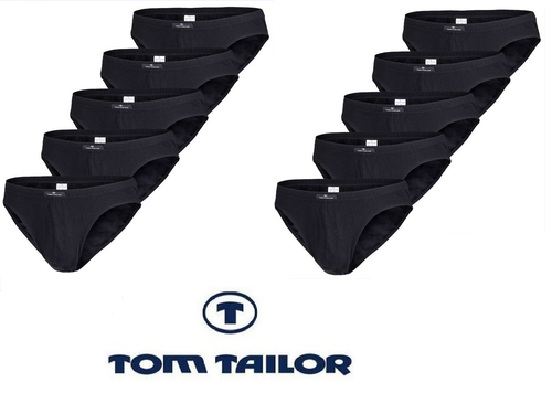 Tom Tailor - Sportslip - 10er Pack - schwarz