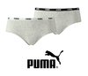 Puma - Hipster Slip - 4er Pack - grau